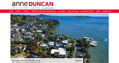 Desktop Screenshot of anneduncan.co.nz